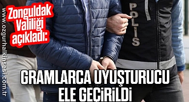 Gramlarca uyuşturucu ele geçirildi