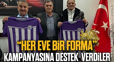 “Her Eve Bir Forma” Kampanyasına Destek Verdiler