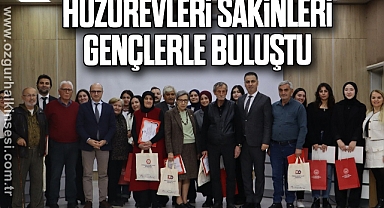 Huzurevleri sakinleri gençlerle buluştu