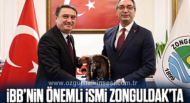 İBB’NİN ÖNEMLİ İSMİ ZONGULDAK’TA