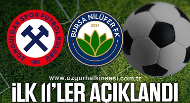 İlk 11'ler açıklandı