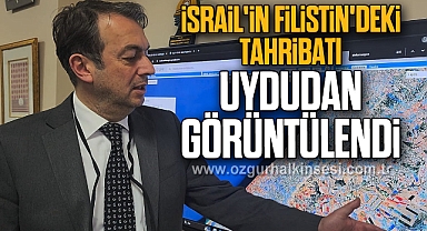 İsrail'in Filistin'deki tahribatını uydudan görüntülediler