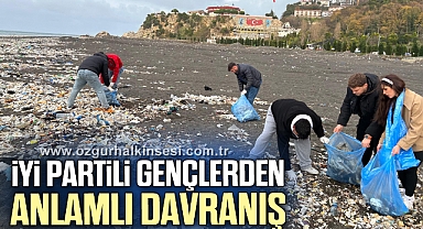 İYİ PARTİLİ GENÇLERDEN ANLAMLI DAVRANIŞ