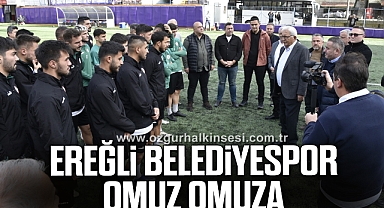 KDZ.EREĞLİ BELEDİYESPOR OMUZ OMUZA