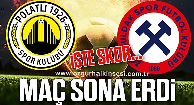 Maç sona erdi... İşte skor!