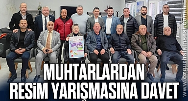 Muhtarlardan Resim Yarışmasına davet