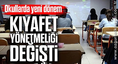 Okullarda yeni dönem: Kıyafet yönetmeliği değişti