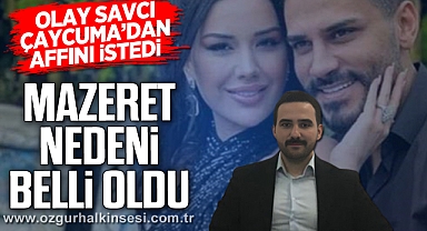 OLAY SAVCI ÇAYCUMA'DAN AFFINI İSTEDİ
