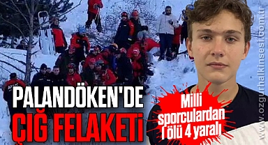 Palandöken'de Çığ Felaketi