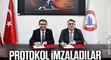 PROTOKOL İMZALADILAR