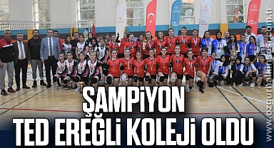 Şampiyon TED Ereğli Koleji oldu