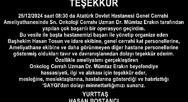 TEŞEKKÜR