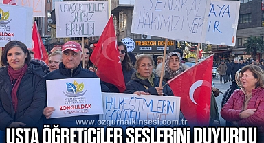 USTA ÖĞRETİCİLER SESLERİNİ DUYURDU