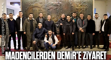 ÜZÜLMEZ İŞÇİLERİNDEN DEMİR’E ZİYARET