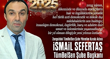 YENİ YILI KUTLADI