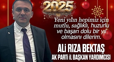 YENİ YILI KUTLADI