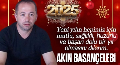 YENİ YILI KUTLADI