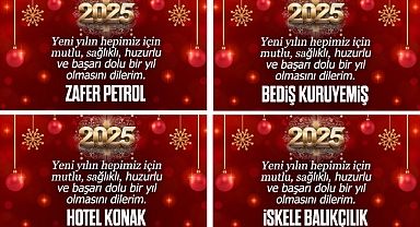 YENİ YILI KUTLADILAR