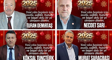 YENİ YILI KUTLADILAR