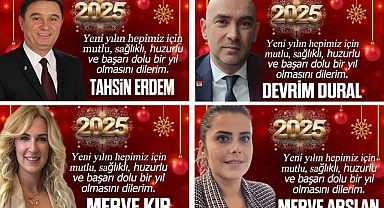 YENİ YILI KUTLADILAR