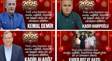 YENİ YILI KUTLADILAR