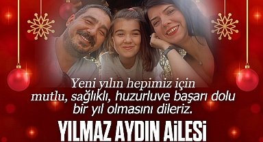 YENİ YILI KUTLADILAR