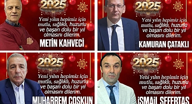 YENİ YILI KUTLADILAR