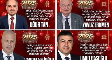 YENİ YILI KUTLADILAR