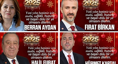 YENİ YILI KUTLADILAR