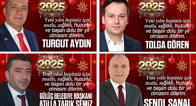YENİ YILI KUTLADILAR
