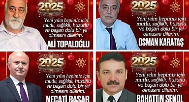 YENİ YILI KUTLADILAR