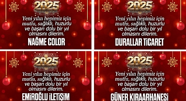 YENİ YILI KUTLADILAR