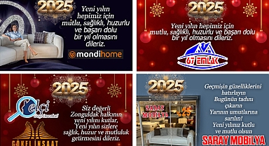 YENİ YILI KUTLADILAR