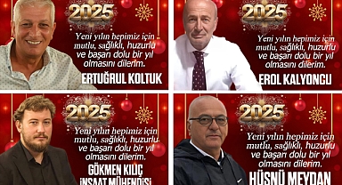 YENİ YILI KUTLADILAR