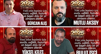 YENİ YILI KUTLADILAR