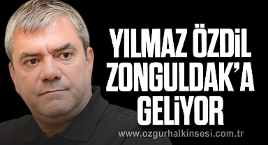 Yılmaz Özdil Zonguldak’a geliyor
