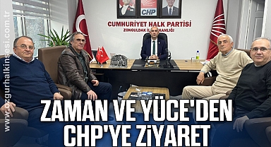 Zaman ve Yüce'den CHP'ye ziyaret