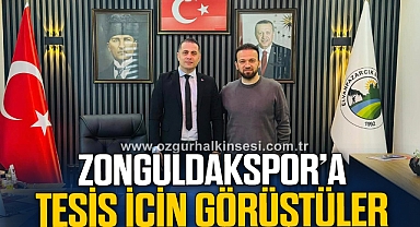 Zonguldakspor'a tesis için görüştüler
