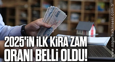 2025'in ilk kira zam oranı belli oldu!