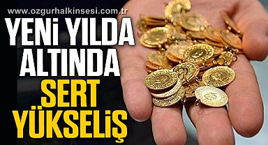 ALTIN SERT YÜKSELDİ
