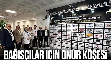 BAĞIŞÇILAR İÇİN ONUR KÖŞESİ