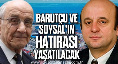 Barutçu ve Soysal'ın hatırası yaşatılacak