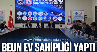 Batı Karadeniz Üniversiteler Birliği toplantısı gerçekleştirildi