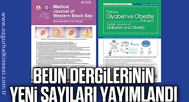 BEUN Dergilerinin yeni sayıları yayımlandı