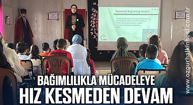 Çatalağzı'nda bağımlılıkla mücadele sunumu yapıldı