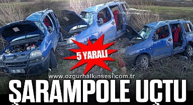 Çaycuma'da trafik kazası: 5 yaralı