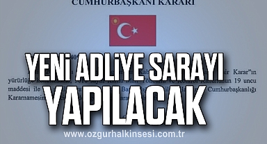 Çaycuma'ya yeni adliye sarayı yapılacak