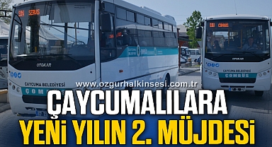 Çaycumalılara yeni yılın 2. müjdesi