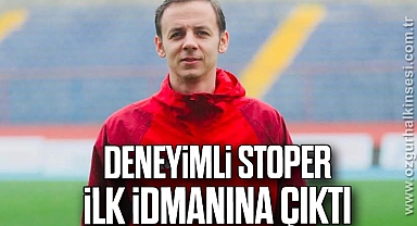 Deneyimli Stoper İlk İdmanına Çıktı