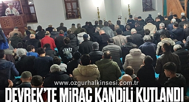 Devrek’te Miraç Kandili kutlandı